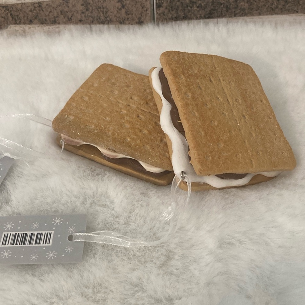 Faux S’mores Ornaments